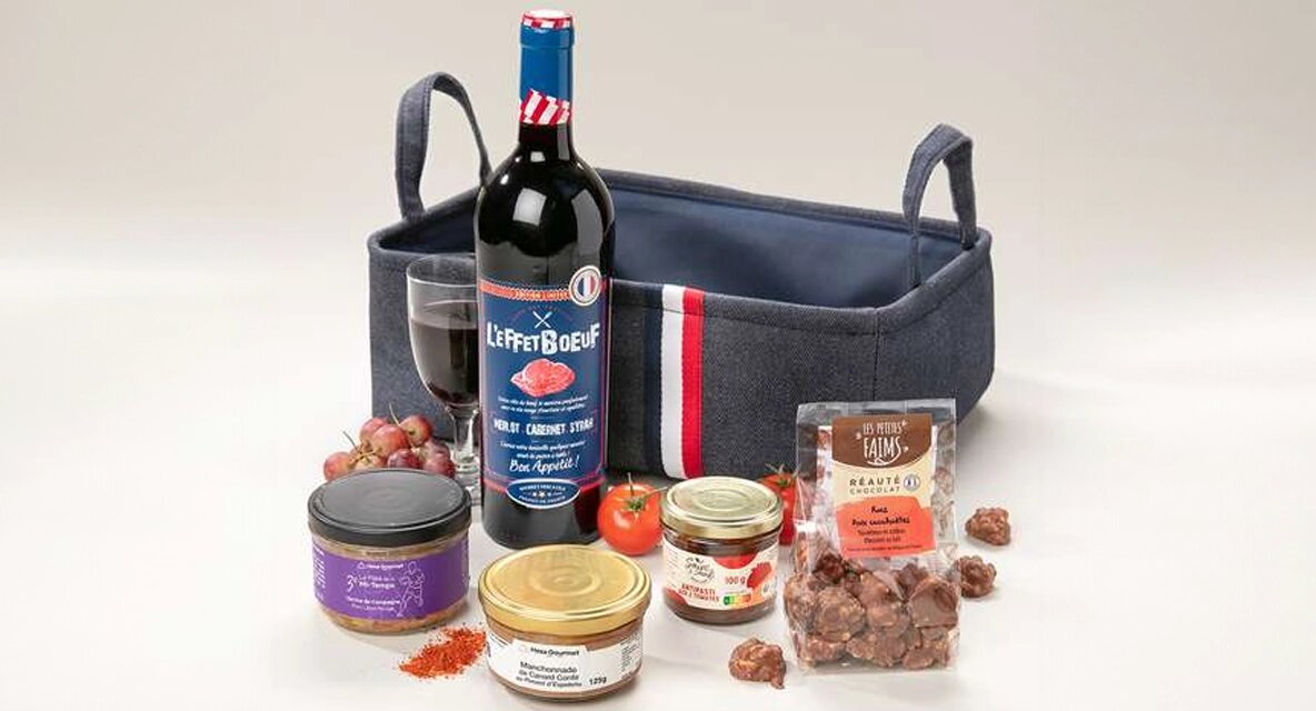 Paniers garnis & coffrets gourmands